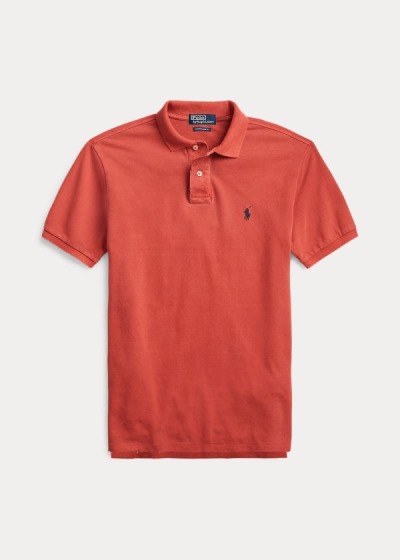 Men's Polo Ralph Lauren Custom Slim Distressed Polos | 395721WFX